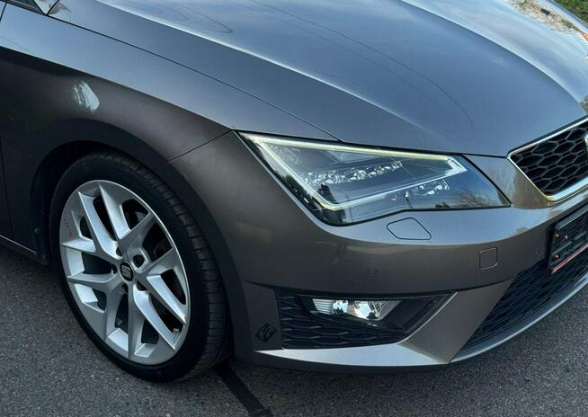 Seat Leon full led 1-wł/pół skóra/FR/navi/klimatronik/ASO/zadatek Ruda Śląska - zdjęcie 3