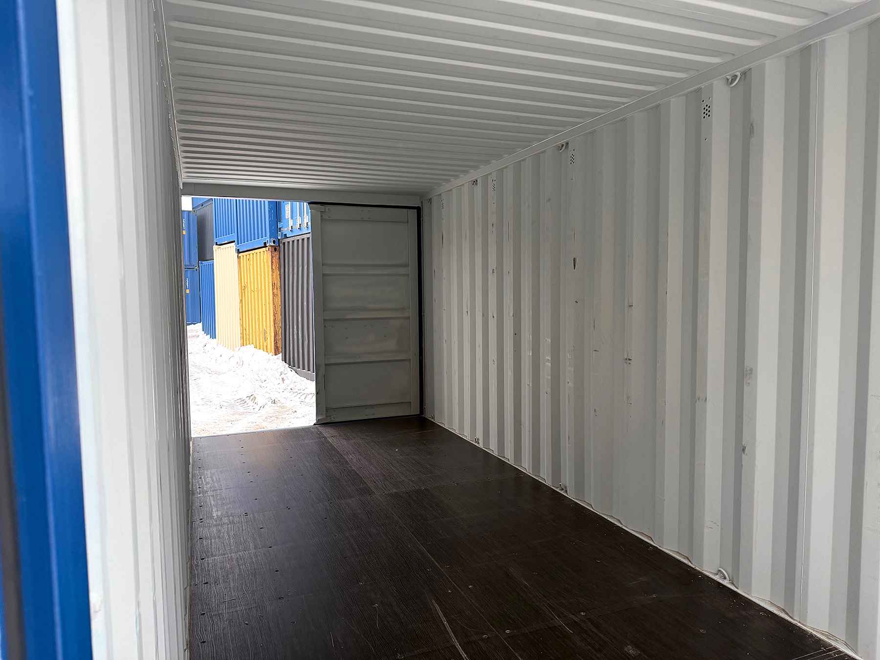 Kontenery z dodatkowymi wrotami na krótkiej ścianie Gdańsk - zdjęcie 5