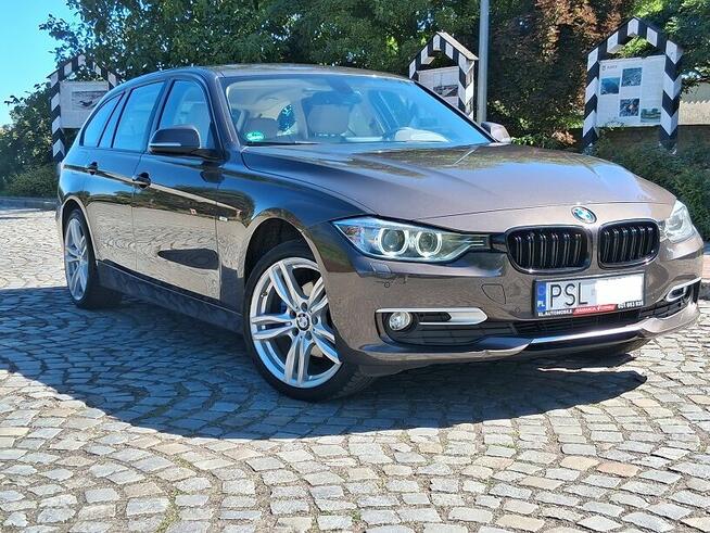 BMW 320d 184KM Modern X-Drive Jasne Skóry Navi El klapa Zare Słupca - zdjęcie 3