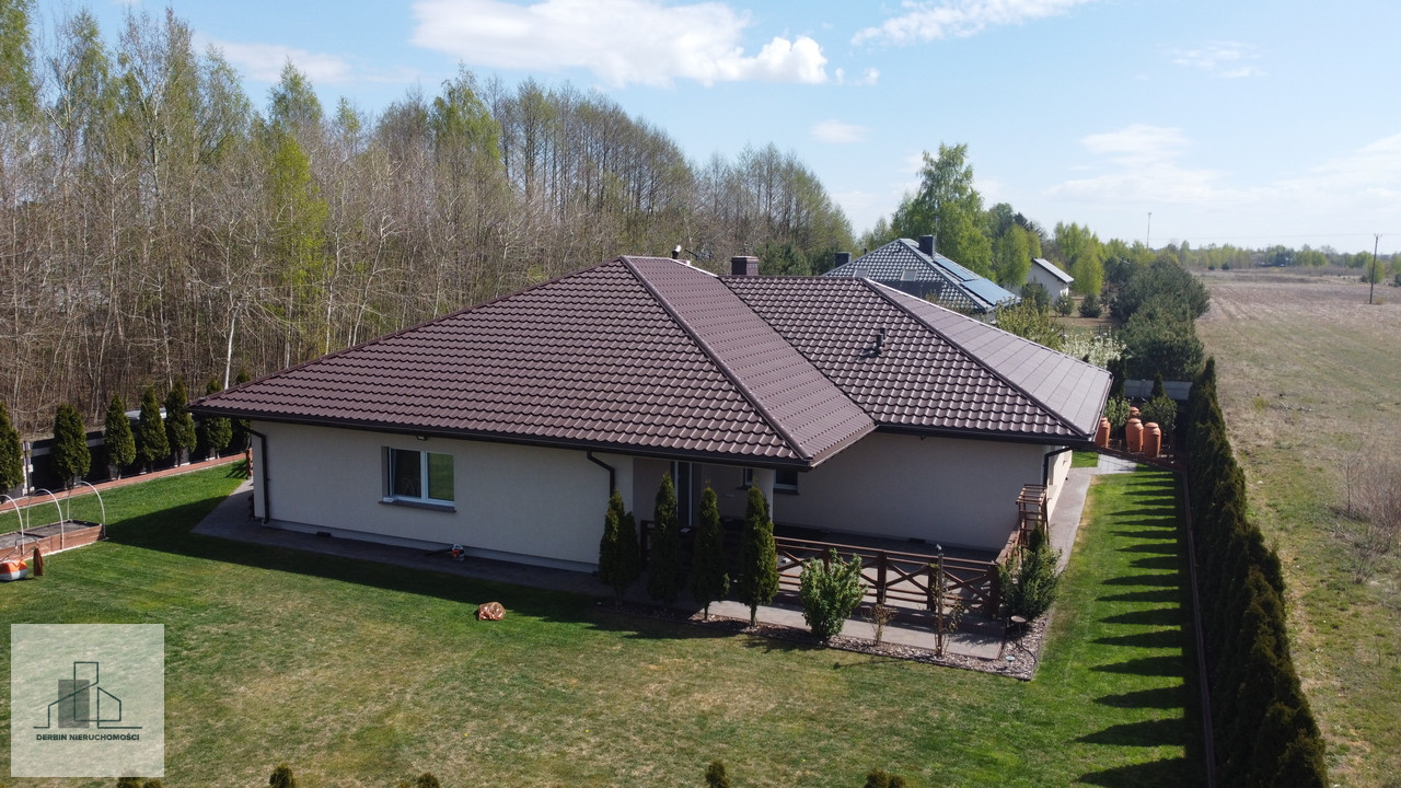 Nowoczesny dom parterowy - gotowy do zamieszkania | zadbany ogród Sochaczew - zdjęcie 1
