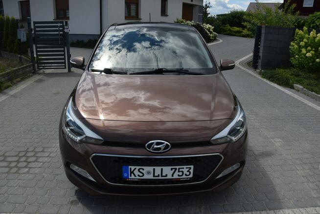 Hyundai i20 1.2B Klima Led Brązowy Panorama 2016r Sprowadzony Opłacony Tarnogród - zdjęcie 4