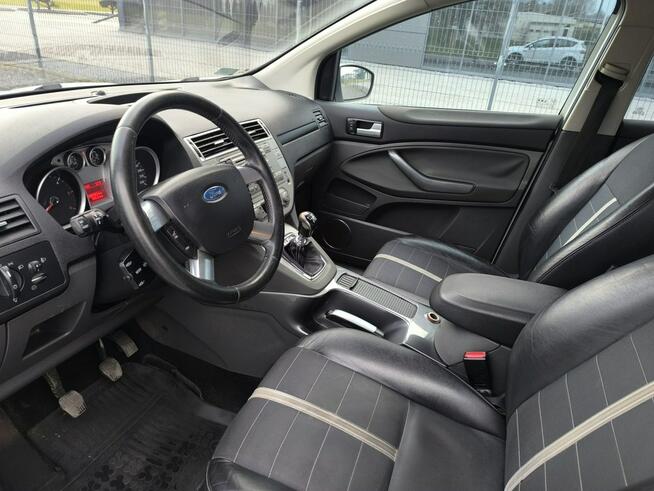 Ford Kuga 2.0TDCi 136KM Tempomat Isofix Skóra Hak Grzane Fotele Pabianice - zdjęcie 10