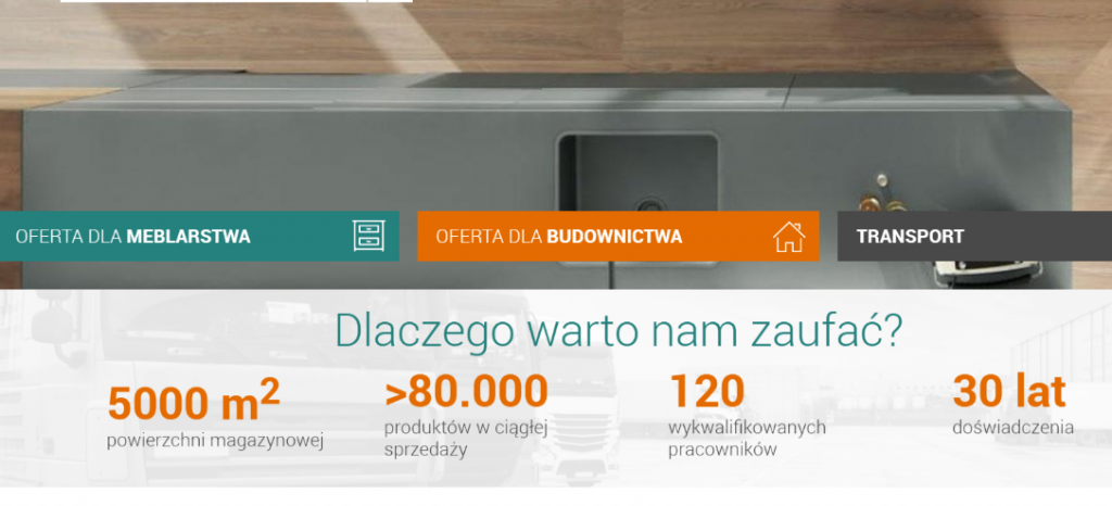 Hurtownia budowlano-meblowa - Stacjonarnie i online Chojnice - zdjęcie 3