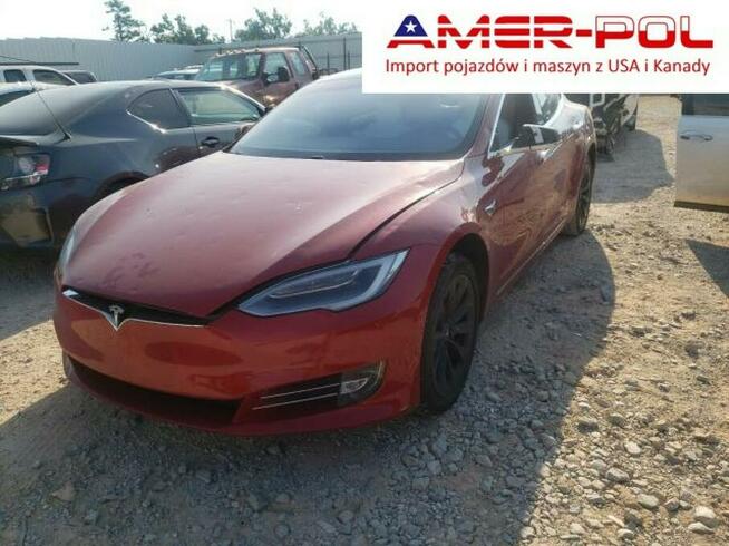 Tesla Model S 2018, P100D, po gradobiciu Warszawa - zdjęcie 1