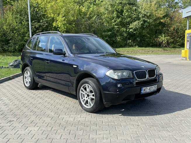 BMW X3 2,0 Diesel 177KM 2007. Z Bogatym Wyposażeniem oraz Hakiem! Warszawa - zdjęcie 3