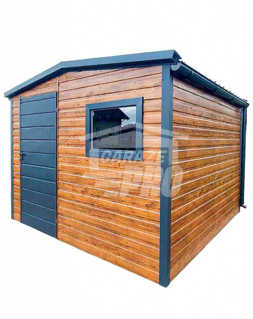 Schowek domek ogrodowy 3x4m drzwi okno blachodachówka rynny dach GP462 Dąbrowa Górnicza - zdjęcie 1
