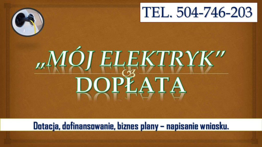 Dopłata do samochodu elektrycznego, tel 504-746-203, Napisanie wniosku Psie Pole - zdjęcie 4
