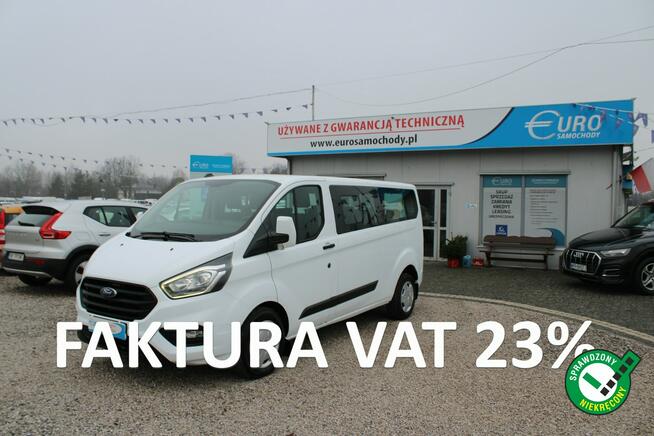 Ford Transit Custom L2 LONG Salon Polska F-vat Gwarancja 9 miejsc Warszawa - zdjęcie 1