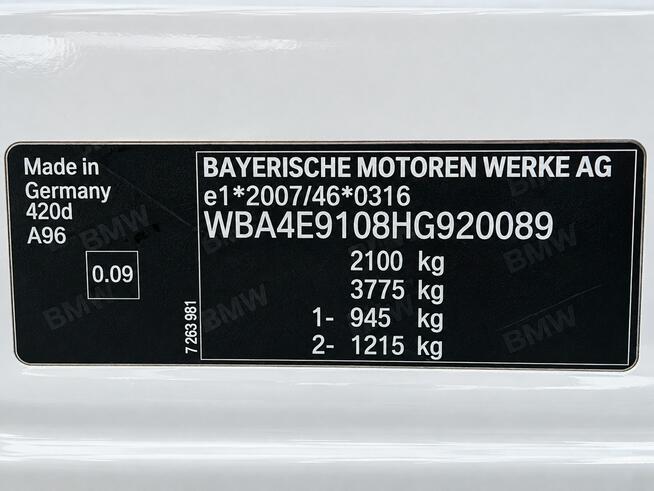 BMW 420 Sadlno - zdjęcie 9