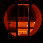 Sauna ogrodowa tarasowa 160 cm SŁOŃCE ze świerku skandynawskiego Słubice - zdjęcie 3
