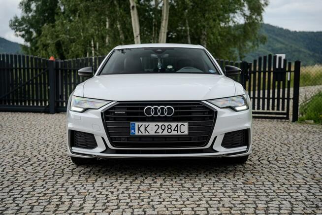 Audi A6 S Line Quattro Gletscherweiss Metallic CarPlay Gwarancja FV Kraków - zdjęcie 6