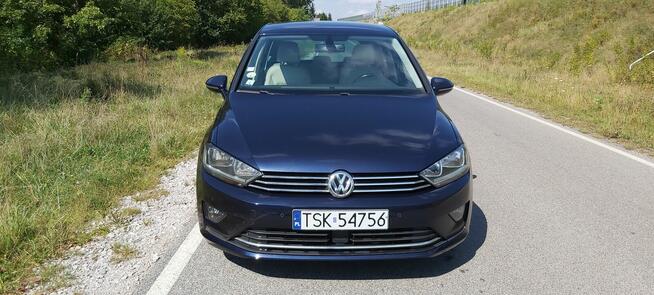 VW Golf Sportsvan 1,6TDI 110KM 2015r 151 100km Navi Skóra Skarżysko-Kamienna - zdjęcie 3