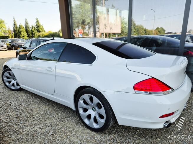 BMW 650i 367km panorama BI-XENON kamera NAV skóra AUTOMAT 2007 Tychy - zdjęcie 4
