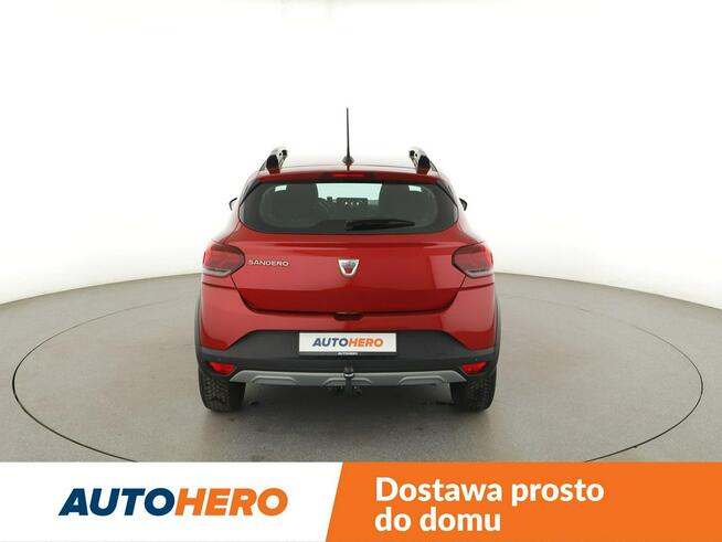 Dacia Sandero LPG klimatyzacja LED tempomat czujniki parkowania hak Warszawa - zdjęcie 6