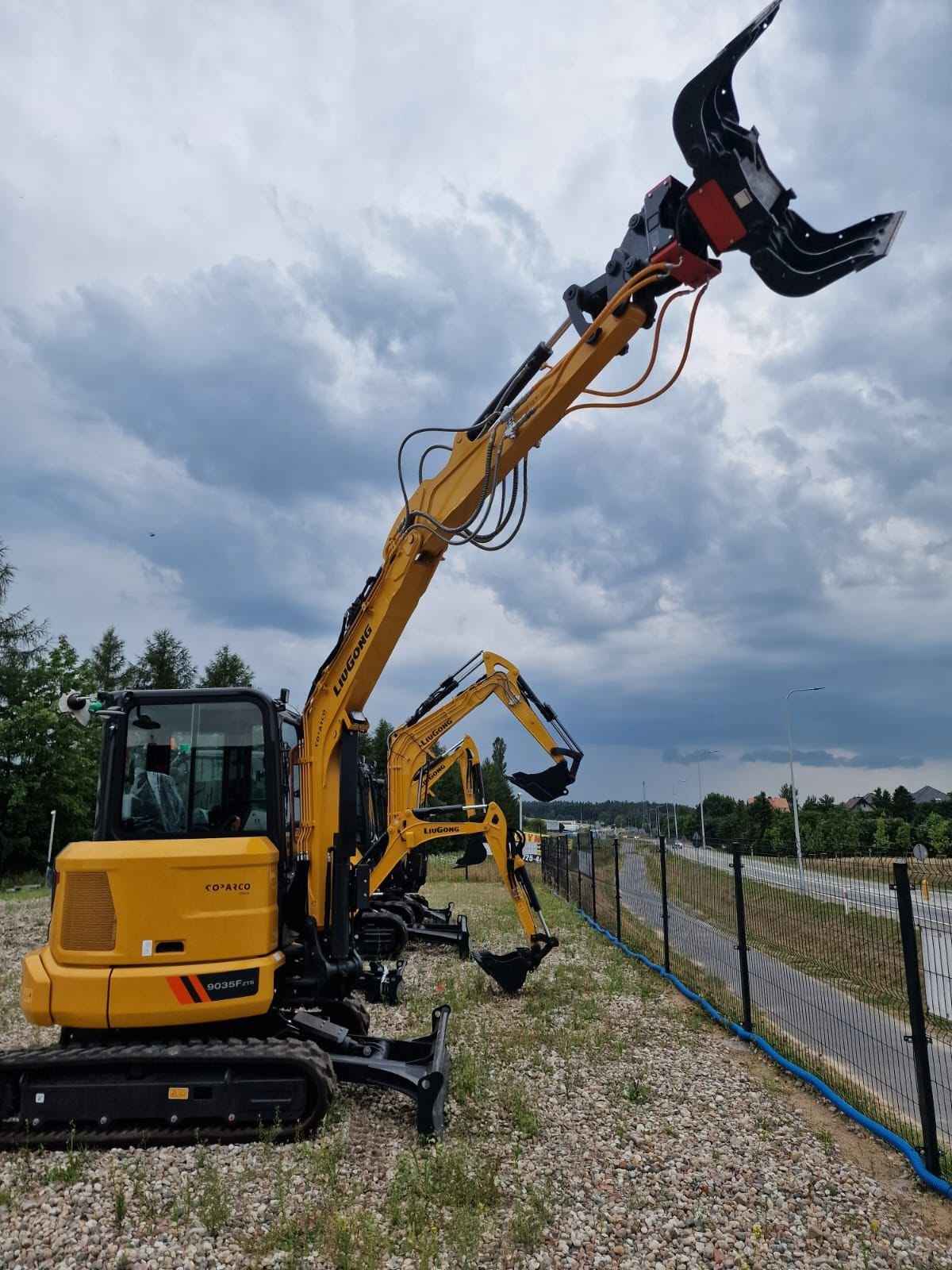 Koparka LiuGong 9018F 909F Toruń - zdjęcie 4