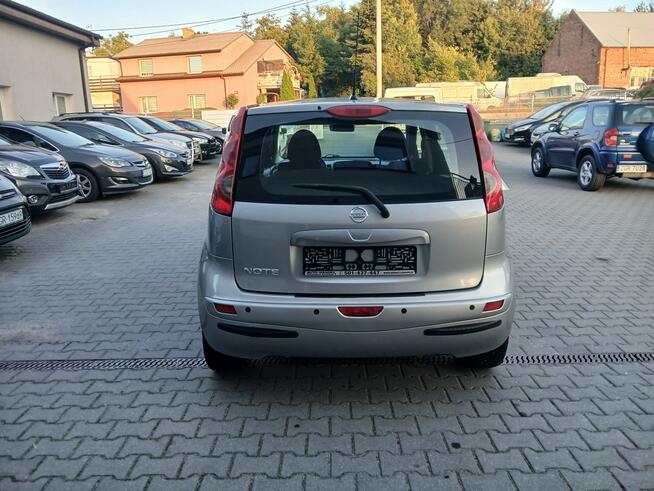Nissan Note 1.6i klima navi alufelgi czujniki stan BDB niski przebieg Gryfino - zdjęcie 6
