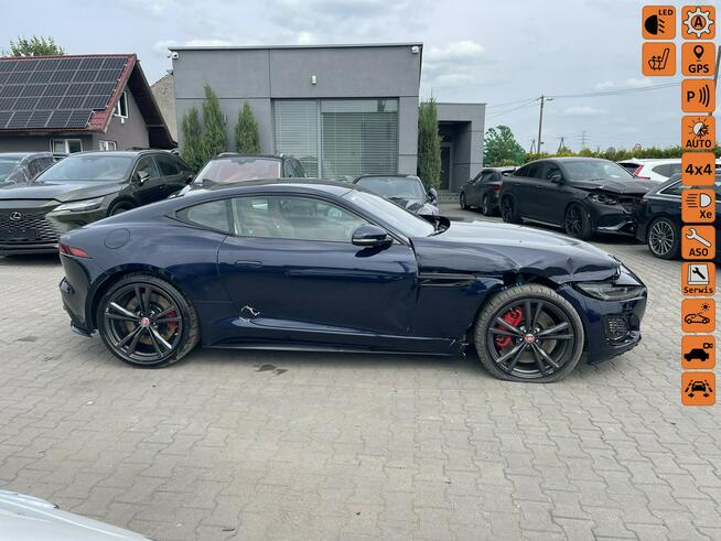 Jaguar F-Type R 575KM 4x4 Pamięć foteli Podgrzewanie Virtual cockpit Gliwice - zdjęcie 1