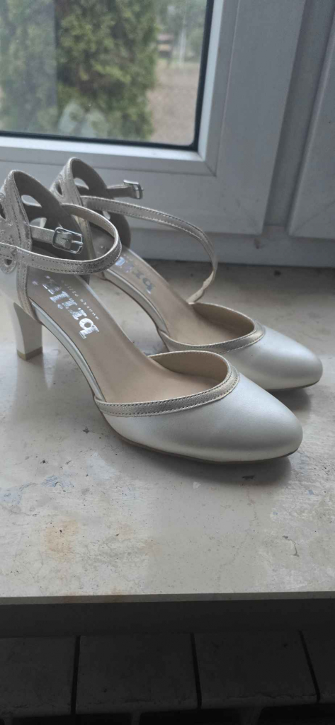 Buty slubne roz 38 nowr Raków - zdjęcie 2