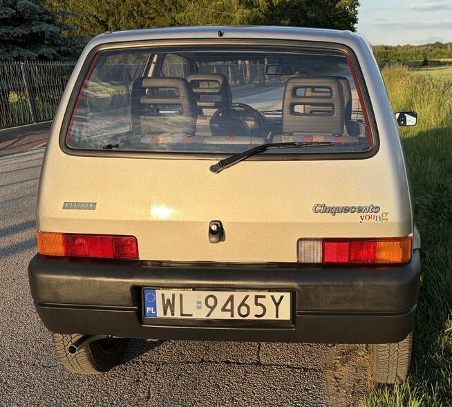 Fiat Cinquecento 700 - 100% Oryginał - tylko 63 tyś km SALON Legionowo - zdjęcie 3