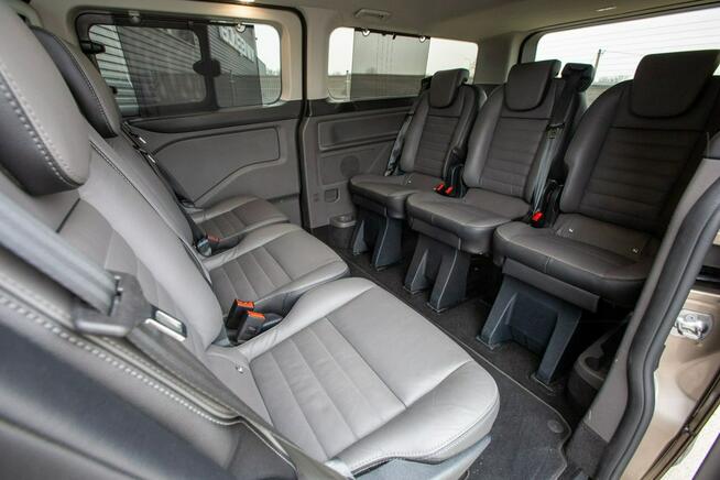 Ford Tourneo Custom Titanium X 8-osób Automat Skóra 150 KM Długi Jarocin - zdjęcie 9