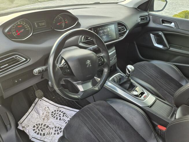Peugeot 308 1.6 hdi full led kamera alcantara navi bezwypadkowy Drelów - zdjęcie 8