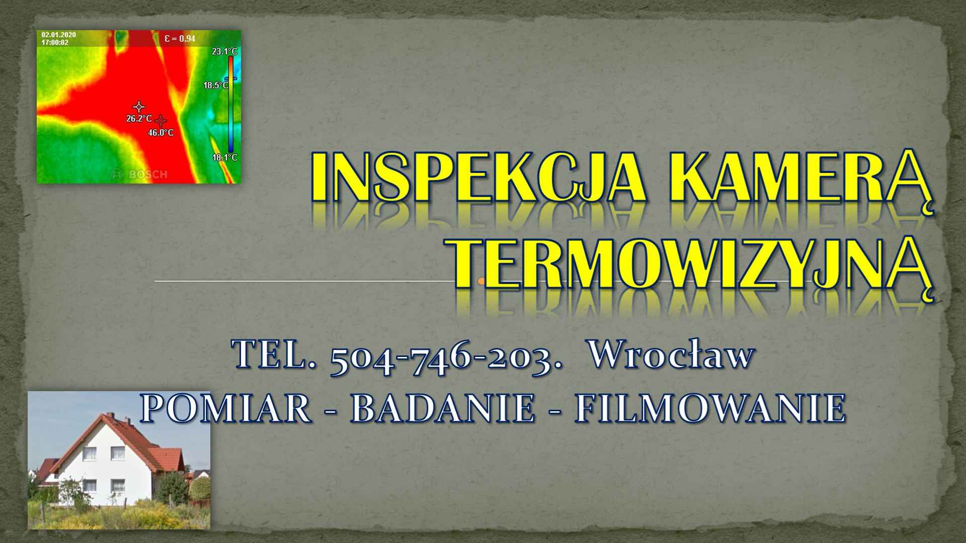 Usługi kamerą inspekcyjną, tel. 504-746-203 Wrocław, kamera inspekcja Psie Pole - zdjęcie 1