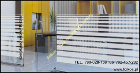 Folie dekoracyjne gradientowe Odkryta oklejanie szyb -sprzedaż folii Białołęka - zdjęcie 4
