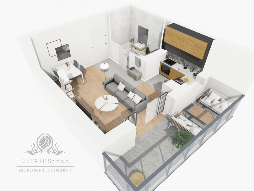 Mieszkanie NOWE 29,90m2 ,1 pok. w Centrum Wrocławia/Stare Miasto Wrocław - zdjęcie 7
