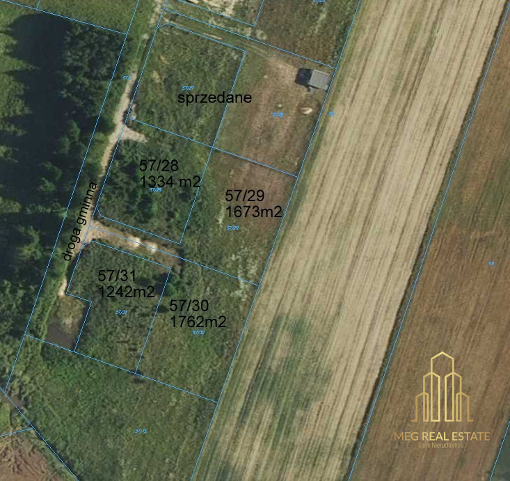 Iwanówka*ul.Radosna*6 działek na twój dom*Media Iwanówka - zdjęcie 1