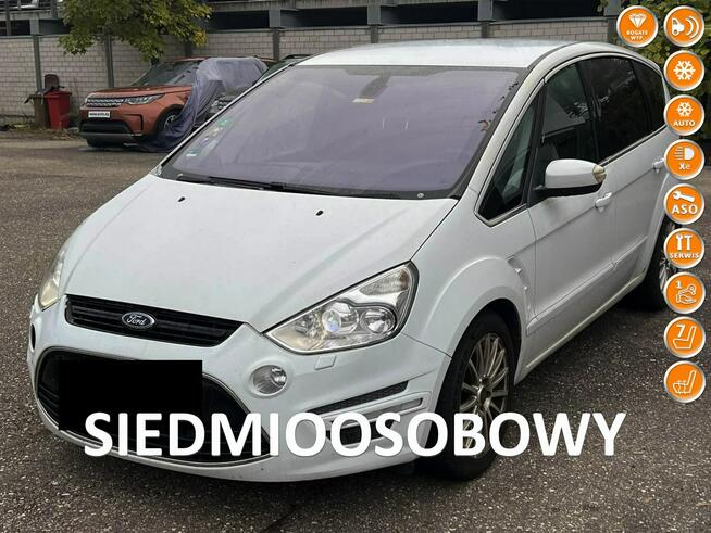S-max 2.0 SCTI Titanium 203km LED bixenon 7 FOT serwis BEZWYPADEK 2012 Tychy - zdjęcie 1