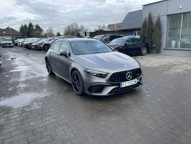 Mercedes A45 AMG Salon PL A45s AMG 4Matic + Automat Skóra Kamery360 Gliwice - zdjęcie 6