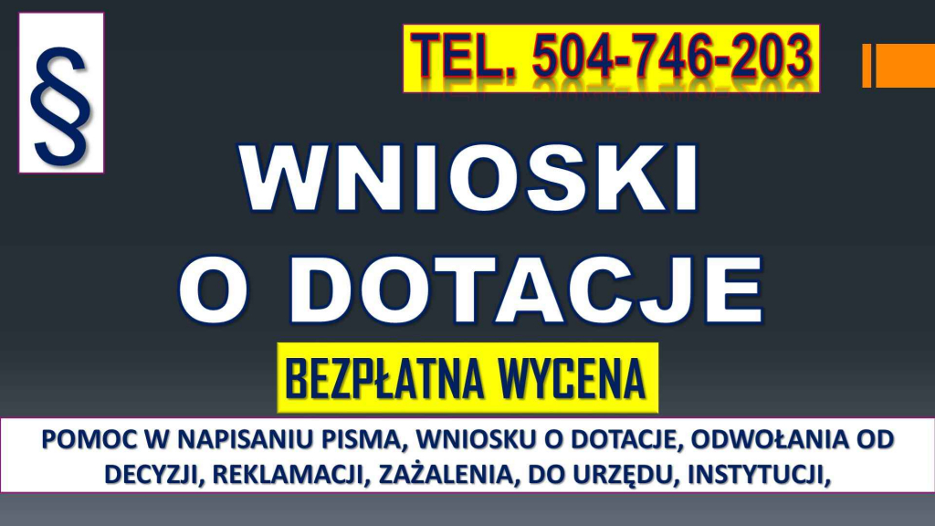 Urząd Pracy, pomoc w napisaniu wniosku o dotacje, dofinansowanie, cena Psie Pole - zdjęcie 12