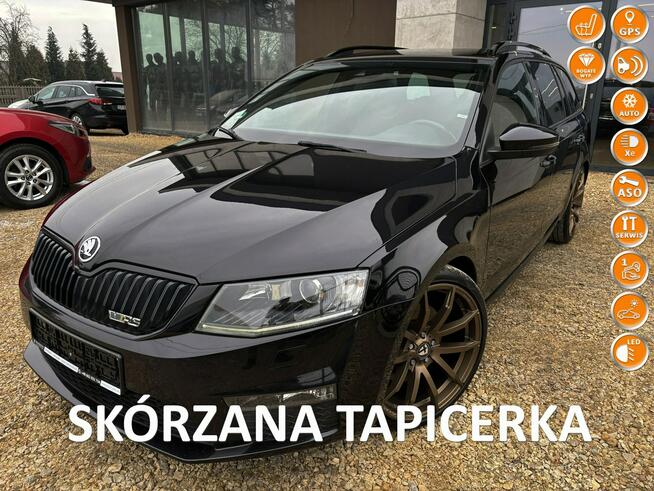 Octavia RS 2.0 TDI 185km SKÓRA bixenon NAVI serwis BEZWYPADEK 2017 Tychy - zdjęcie 1
