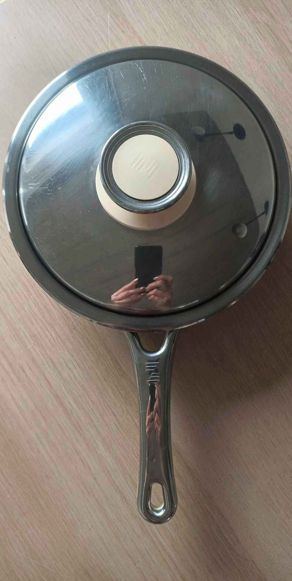 ZEPTER Patelnia głęboka naczynie z pokrywką URA 1,2L 20 cm Śródmieście - zdjęcie 2