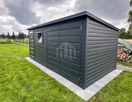 Schowek - domek 3,5x2m - wiata 1m - Brama dwuskrzydłowa - okno SO149 Płock - zdjęcie 4