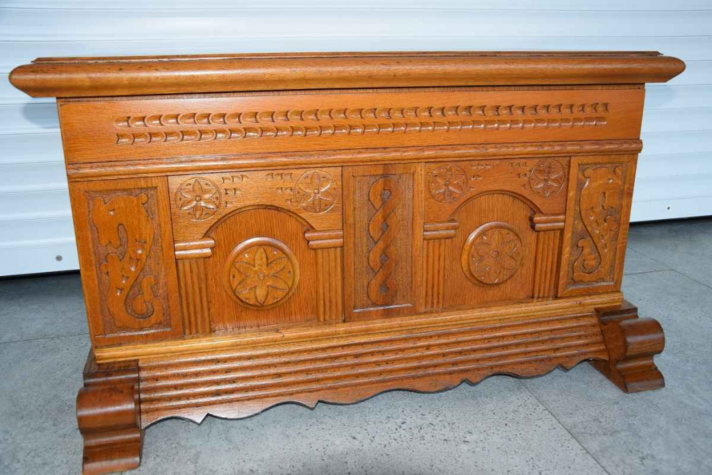 skrzynia dębowa - jak nowa Olsztyn - zdjęcie 4