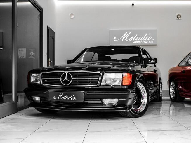 Mercedes W126 SEC 560 V8 AMG Recaro BBS Zabytek Zamiana Strobice - zdjęcie 2