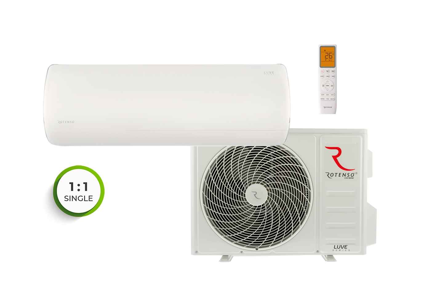 Klimatyzacja Rotenso 3,5 kW komfort i oszczędność w jednym urządzeniu Fabryczna - zdjęcie 2
