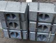 Kostka balastowa, balasty, przeciwwagi, bulby kile, żeliwo, stal, ołów