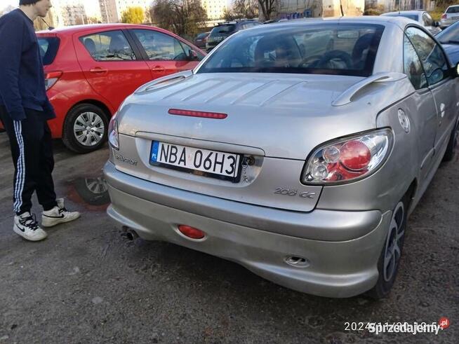 Peugeot 206 CC stan techniczny idealny Gdańsk - zdjęcie 7