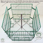 Wirnik 4 ramkowy do miodarki wirówki, Kosz na 4 ramki 4 plastrowy Jaśliska - zdjęcie 3