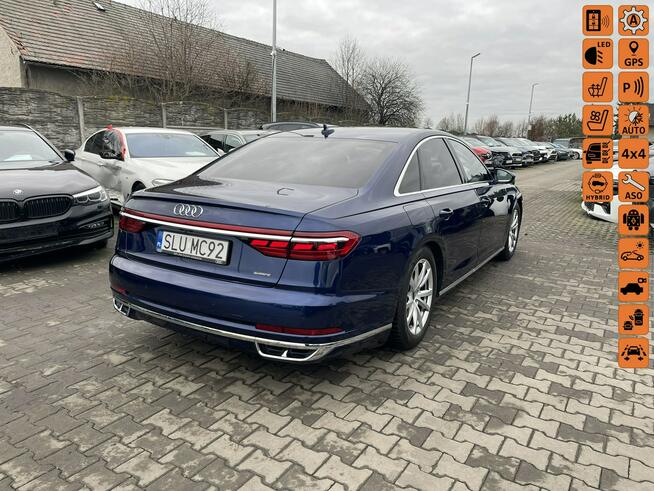 Audi A8 mHEV Quattro Pneumatyka Pamięć 4 strefy Kamery360 Webasto Gliwice - zdjęcie 1
