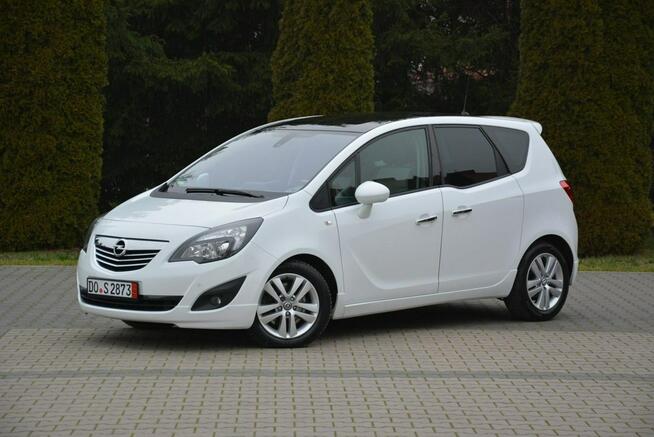 Opel Meriva Innovation Brązowe Skóry Kolorowa Navi 2xParktronic ASO Ostrów Mazowiecka - zdjęcie 10