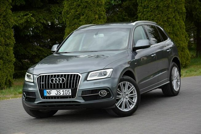 Audi Q5 S-Line bi-Xenon Ledy Navi Skóry Kamera Alu 19"Nowe Opony Ostrów Mazowiecka - zdjęcie 2