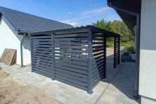 CarPort PREMIUM - wiata samochodowa 4x6 dodatkowa zabudowa TS1112 Leszno - zdjęcie 5