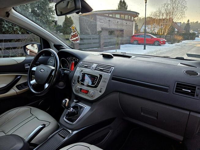 Ford Kuga 2.0 TDCI 136KM 2009r Skóry, PDC, Manual, HAK Tychy - zdjęcie 6