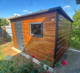 Schowek – Domek ogrodowy 3×2,5 m  jasny orzech – drewnopodobny ID1267 Żnin - zdjęcie 3