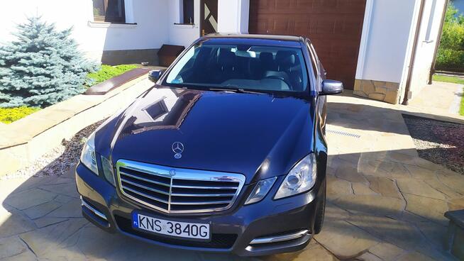 Mercedes E350 CDI z 2009 V6 Biała Niżna - zdjęcie 6
