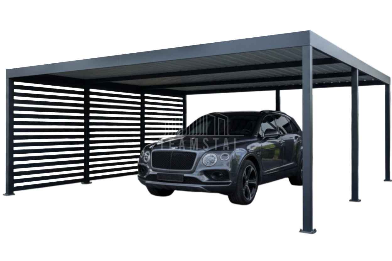 CarPort PREMIUM - wiata samochodowa 6x5 - dodatkowa zabudowa TS1248 Nowy Tomyśl - zdjęcie 1
