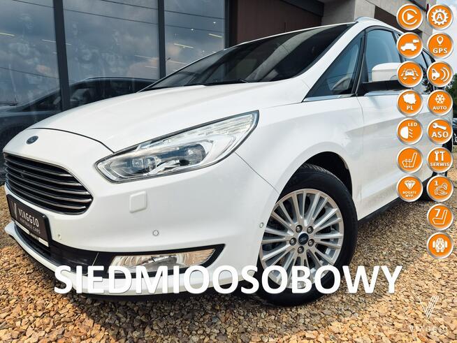 Galaxy 2.0TDCi Titanium 210km fulled 7 FOT skóra NAV pdc AUTOMAT 2018 Tychy - zdjęcie 1